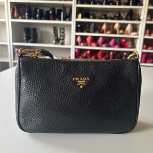 Prada Black Leather Women's Bag